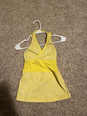 lululemon athletica Yellow Tank Top